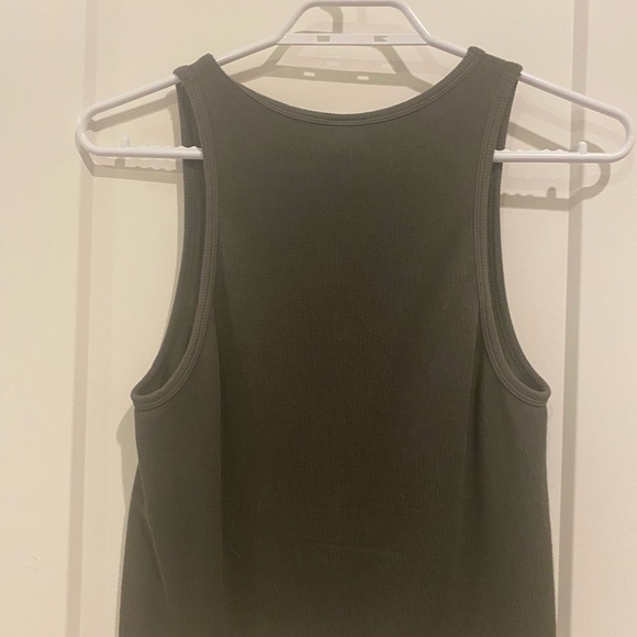 C'est Moi Bamboo Ribbed Tank Top OS - Picture 3 of 6